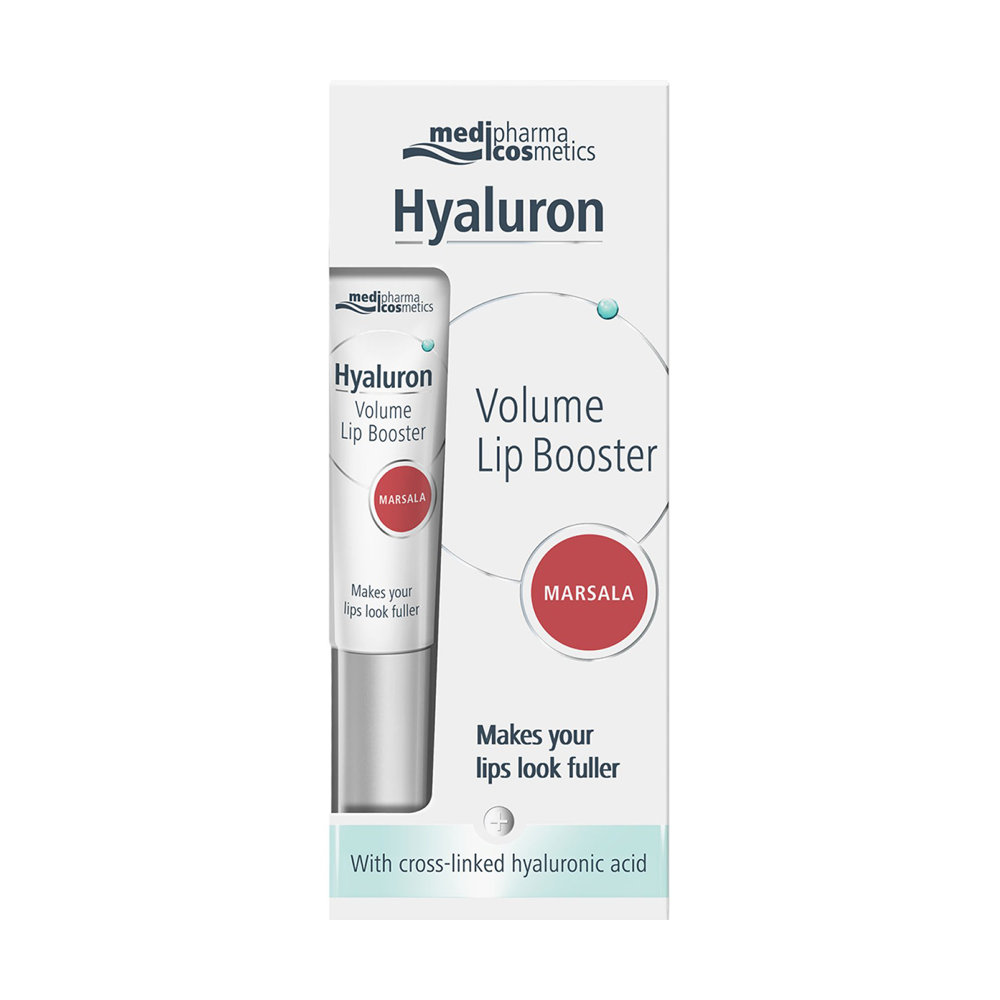 Бальзам для губ Pharma Hyaluron Volume Lip Booster Marsala, 7 мл
